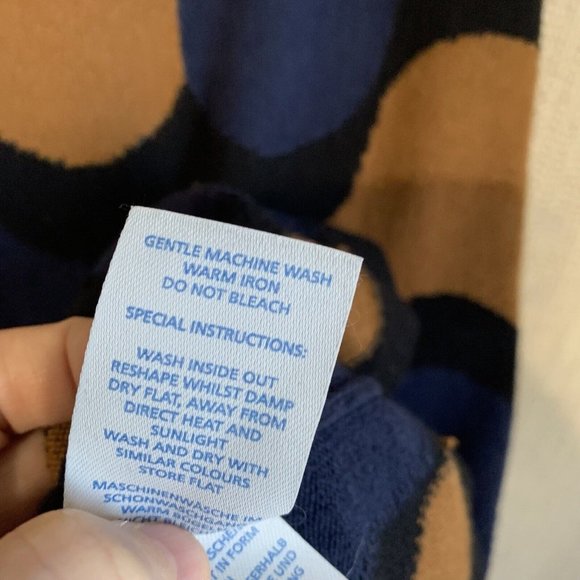 Boden Abigail Retro Print Tunic Dress Knee Length  Groovy Mod 70s Size 4 Long - Picture 6 of 11